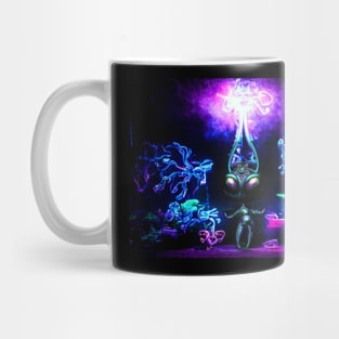 Alien Fungi Laboratory Mug